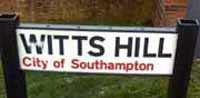 witts hill sign cropped