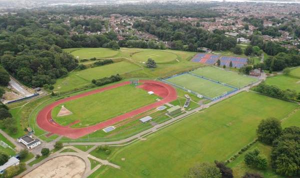 Southampton Outdoor Sports Ctre drone photo SCC supplied