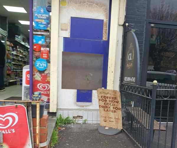 triangle cashpoint removed