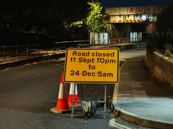 priory road south road closure notice sept dec 2026 L Weedy 600px