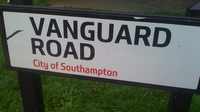 vanguard rd sign