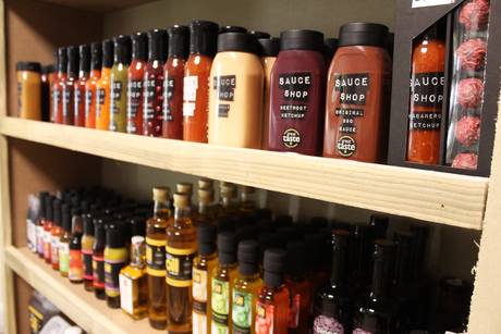 sauces close up 460
