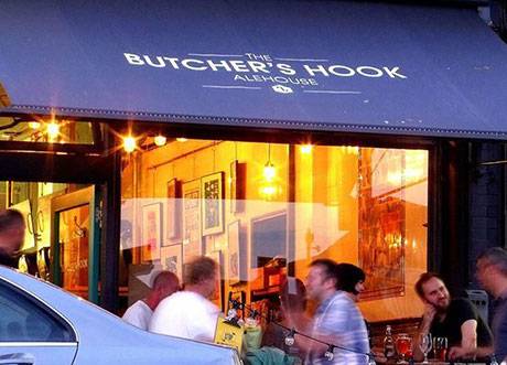 butchers hook generic window sign