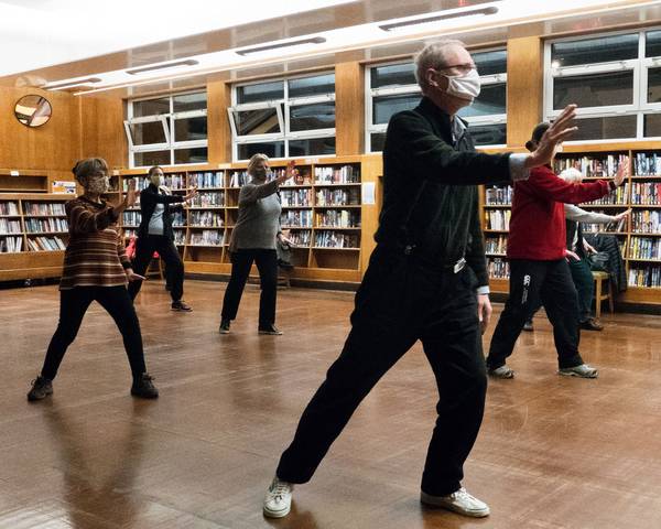 Tai Chi classes at Cobbett library 600px