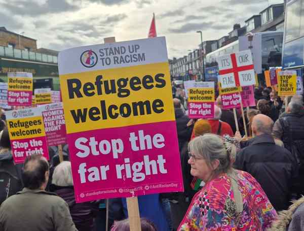 anti immigration counter protesters portswood dan ofarrel