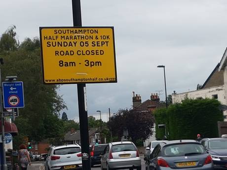 marathon 21 st denys road sign 20210820 144553