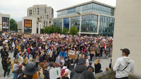 blm protest southampton guildhall 3 6 20 460px credit Tim Miller