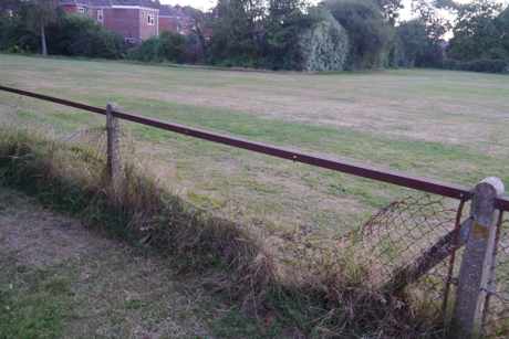 riverside park behind school