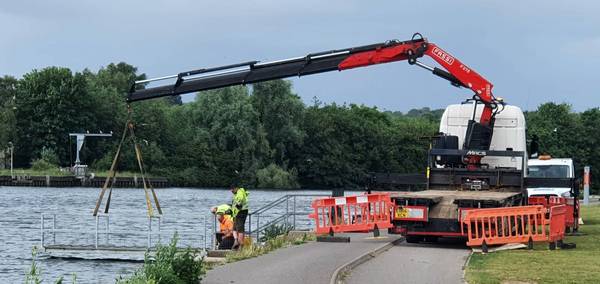 pontoon testing new bridge section 4 6 26