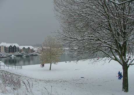 riverside park snow 2010